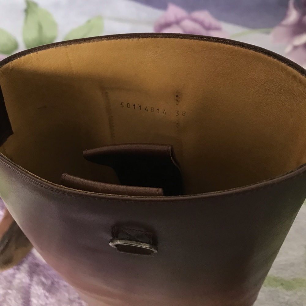 Hugo Boss Women’s Leather Riding Boots - Picture 10 of 11